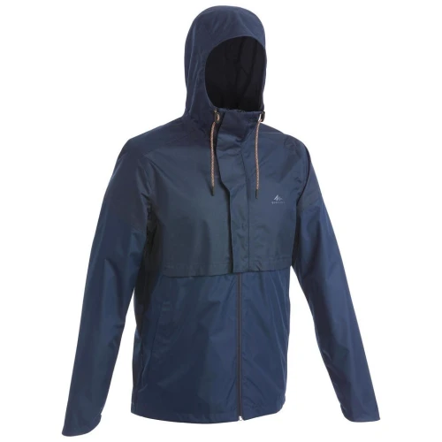 VESTE IMPERMÉABLE DE RANDONNÉE QUECHUA - NH500 FLAP - BLEU