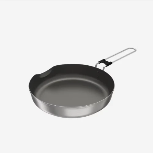 POPOTE CAMP DU RANDONNEUR MH500 INOX + REVÊTEMENT ANTI-ADHÉSIF 2 PERSONNES 2,1L QUECHUA