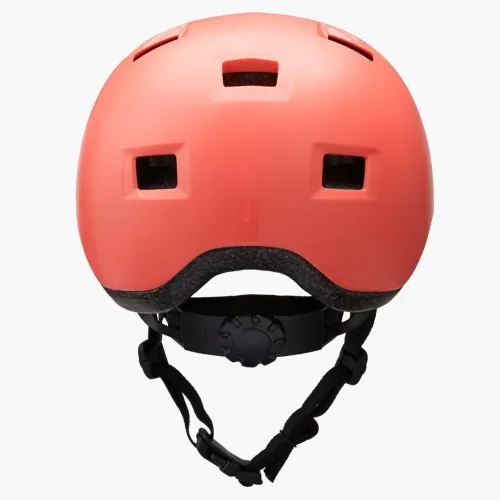 Casque enfant roller skateboard trottinette B100 corail 52/54cm