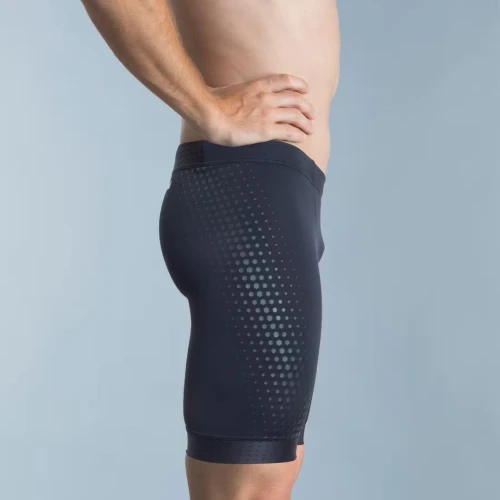 Jammer Maillot de natation bleu nabaiji
