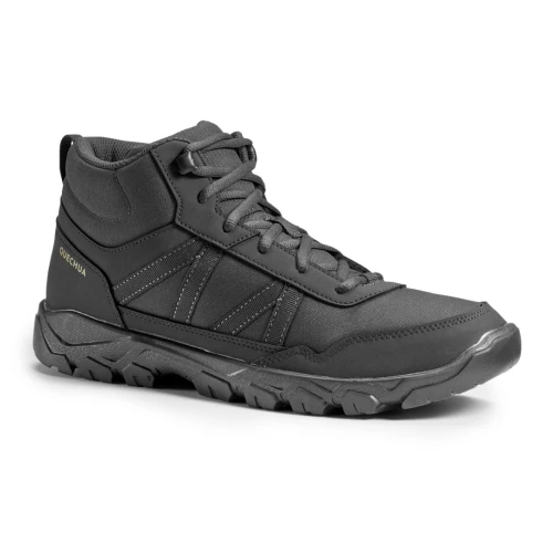 Chaussures de randonnée mid homme, NH100 noir