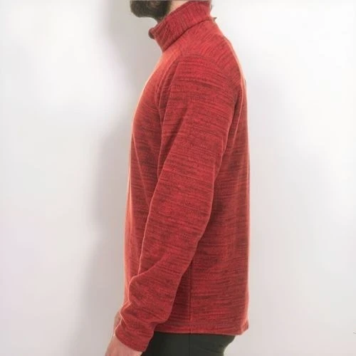 PULL POLAIRE RANDONNÉE QUECHUA - ROUGE