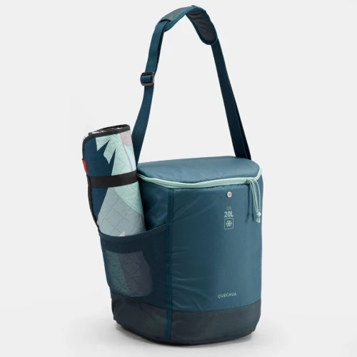 GLACIERE SOUPLE DE CAMPING - 20L - CONSERVATION AU FRAIS 9H