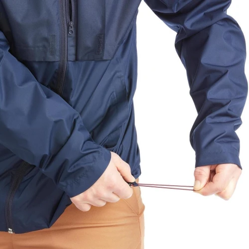 VESTE IMPERMÉABLE DE RANDONNÉE QUECHUA - NH500 FLAP - BLEU