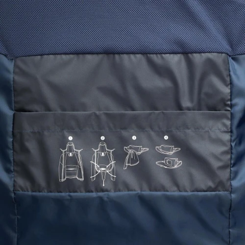 VESTE IMPERMÉABLE DE RANDONNÉE QUECHUA - NH500 FLAP - BLEU