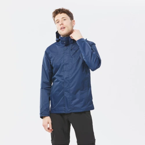VESTE LÉGÈRE IMPERMÉABLE DE RANDONNÉE - MH100 - HOMME