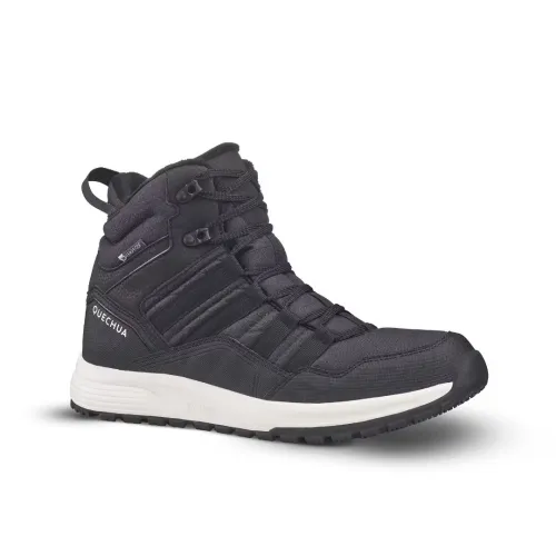 Chaussures de randonnée chaudes et imperméables homme, NH500 Mid noir