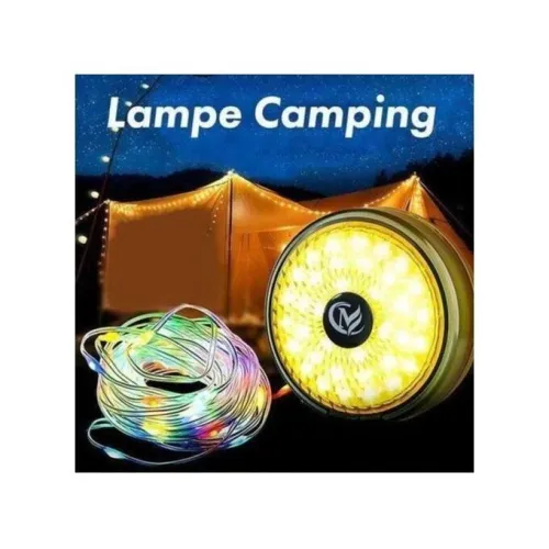 lanternes multifonctions 2 en 1 pour le camping 10 mètre