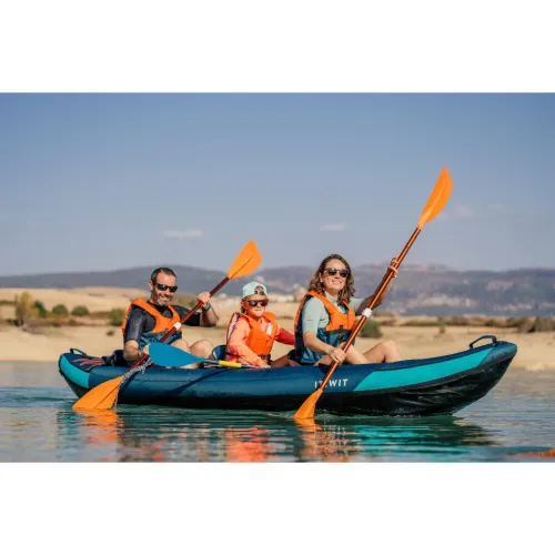 CANOE KAYAK GONFLABLE DE RANDONNEE 2/3 PLACES ECODESIGN
