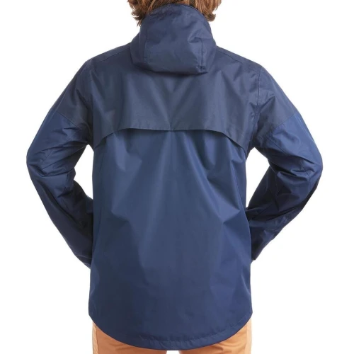 VESTE IMPERMÉABLE DE RANDONNÉE QUECHUA - NH500 FLAP - BLEU