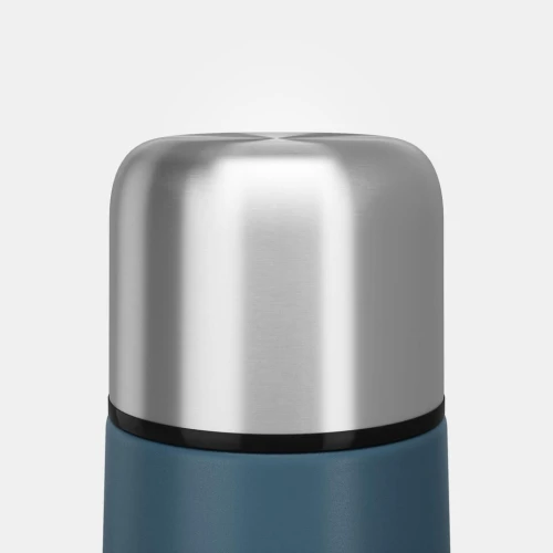 BOUTEILLE ISOTHERME RANDONNÉE INOX 1 LITRE BLEU