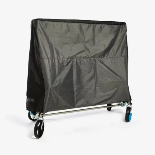 Housse pour table de ping pong de taille standard repliée - PPTC gris
