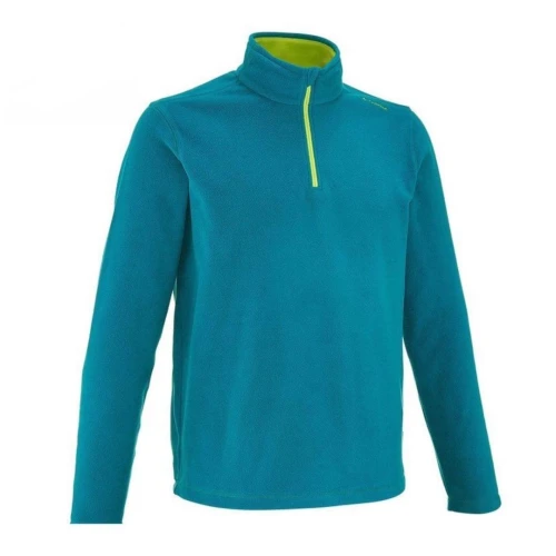 PULL POLAIRE RANDONNÉE HOMME TURQUOI QUECHUA 