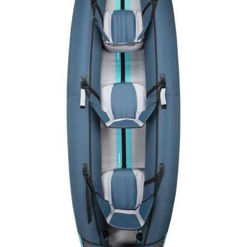 CANOE KAYAK GONFLABLE DE RANDONNEE 2/3 PLACES ECODESIGN