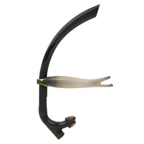 Tuba Frontal de Natation 500 taille M/L Bleu Jaune