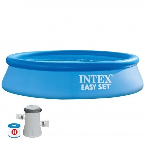 Piscine Intex Easy Set 244 x 61 cm avec pompe à eau 