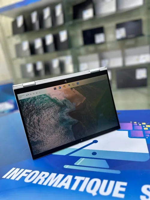 HP ELITEBOOK 1040 G9  X360 CORE : INTEL i7 / 1255U  DISC : 512 GB  (SSD)  RAM : 16 GB   