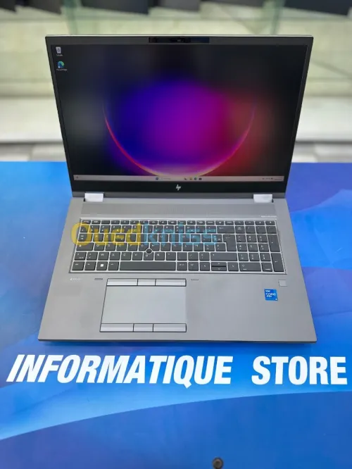 HP Z BOOK FURY G8  CORE : INTEL i5 / 11500H DISC : 512 GB  (SSD)  RAM : 16 GB   