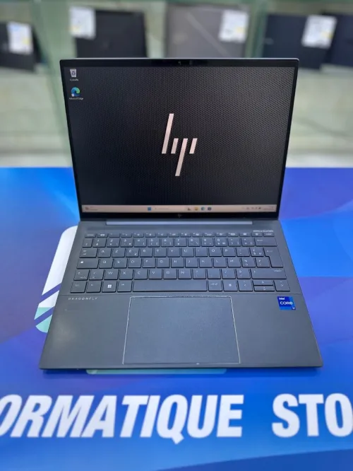 HP DRAGON FLY CORE : INTEL I7 / 1355U DISC : 512 GB  (SSD)  RAM : 32 GB TACTILE