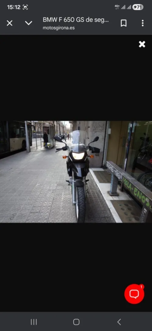BMW F650gs 2007