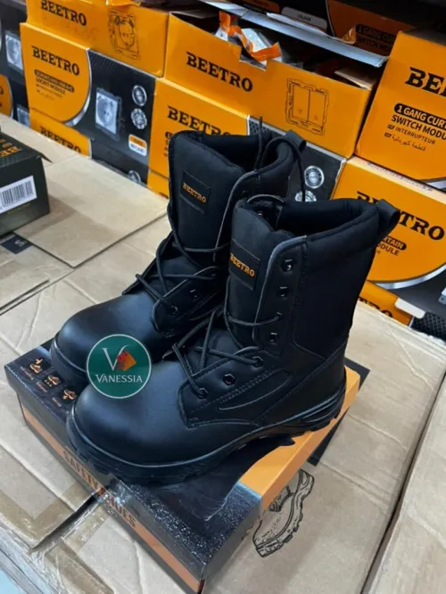 Chaussure De Sécurité Fabriqué Du Cuir Solide Et De Haute Qualité Pointure Beetro Tc0207