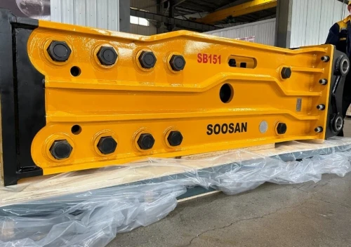 BRISE-ROCHES HYDRAULIQUE SOOSAN SB151 ~ TYPE SILENCIEUX