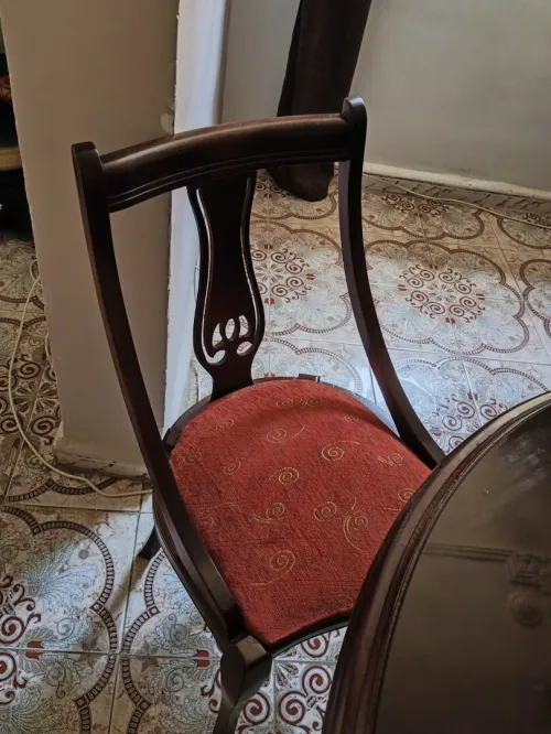 Table ronde 4 chaises