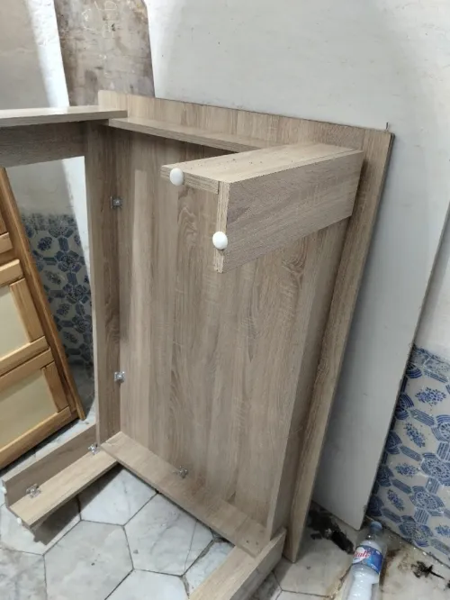 Éléments 5porte + table bois