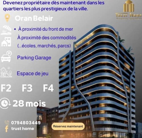 Vente Appartement F4 Oran Oran