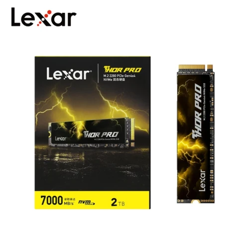Ssd nvme lexar thor pro 1T gen4 vitesse 7000mts