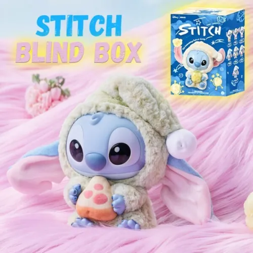 Stitch Blind Box Porte Clé Surprise avec des Couleurs Aléatoire   علبة دمية ستيتش