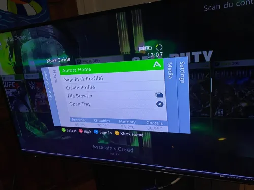 Xbox 360 SLIM GLITCHÉ +30Jeux