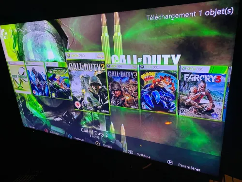 Xbox 360 SLIM GLITCHÉ +30Jeux