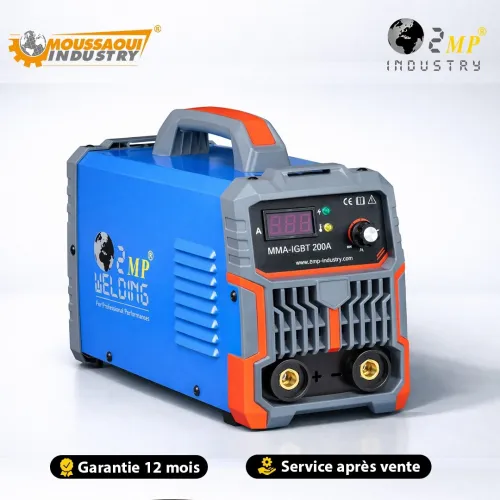 POSTE À SOUDER PORTATIF MMA-FORCE 200A IGBT INVERTER - 2MP INDUSTRY SPA