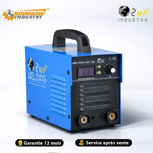 POSTE À SOUDER PORTATIF MMA-FORCE 140A IGBT INVERTER - 2MP INDUSTRY SPA