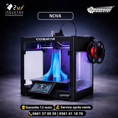 IMPRIMANTE 3D PROFESSIONNELLE NOVA - COSMYX by Moussaoui Industry - 2MP Industry SPA