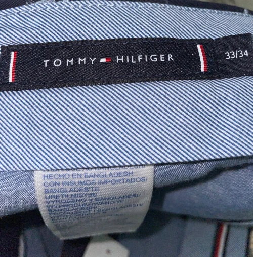 فرصة العمر: سروال Tommy Hilfiger أصلي جديد بالملصقات - بسعر خيالي!