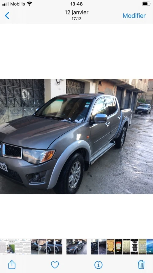 Mitsubishi L200 2008 Doube cabine Evolution