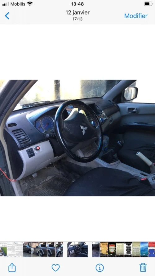 Mitsubishi L200 2008 Doube cabine Evolution