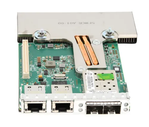 Carte réseau DELL QLE41264 2 ports 10Gb SFP+ 2x 1Gb Ethernet Port Network Daughter Card