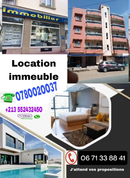 Location Immeuble Alger Les eucalyptus