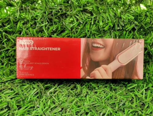 TYMO Brosse Lissante pour Cheveux, 5 RéGlages De TempéRature, Lisseur Cheveux Céramique, 