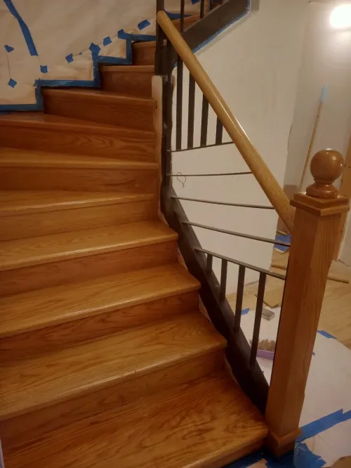 Escalier en bois