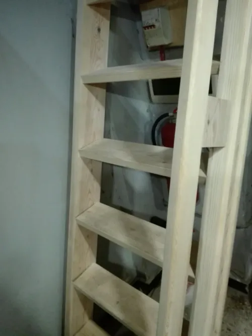 Escalier en bois