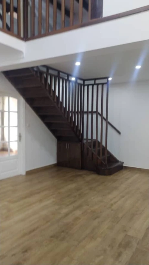 Escalier en bois