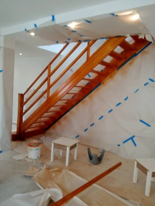 Escalier en bois
