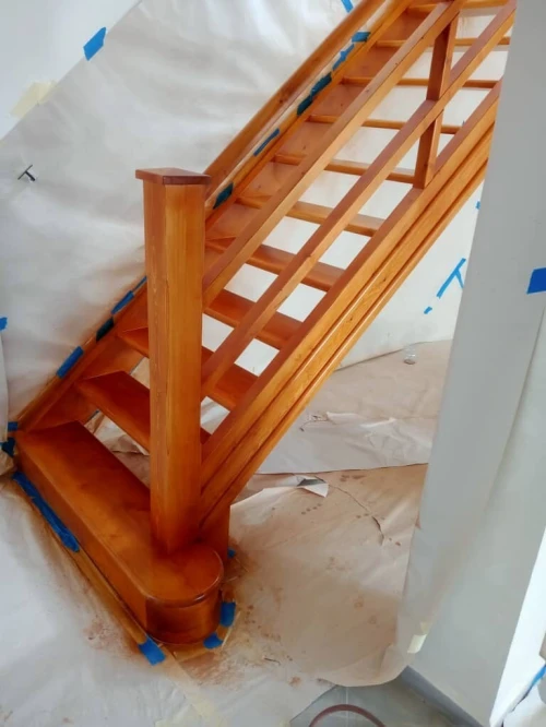Escalier en bois