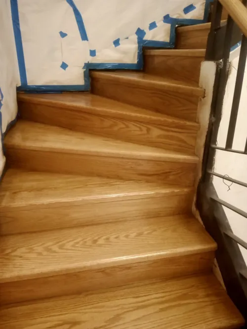 Escalier en bois