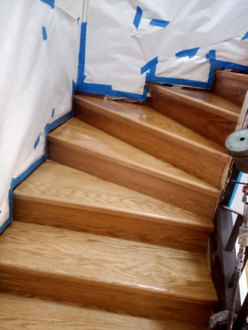 Escalier en bois