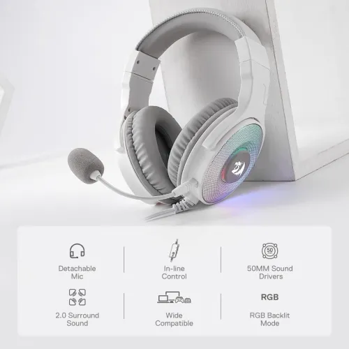CASQUE REDRAGON H350 PANDORA RGB WIRED